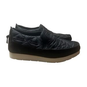 SPERRY Moc-Sider Nylon Slip-on Quilted Shoes in Classic Black Size 10